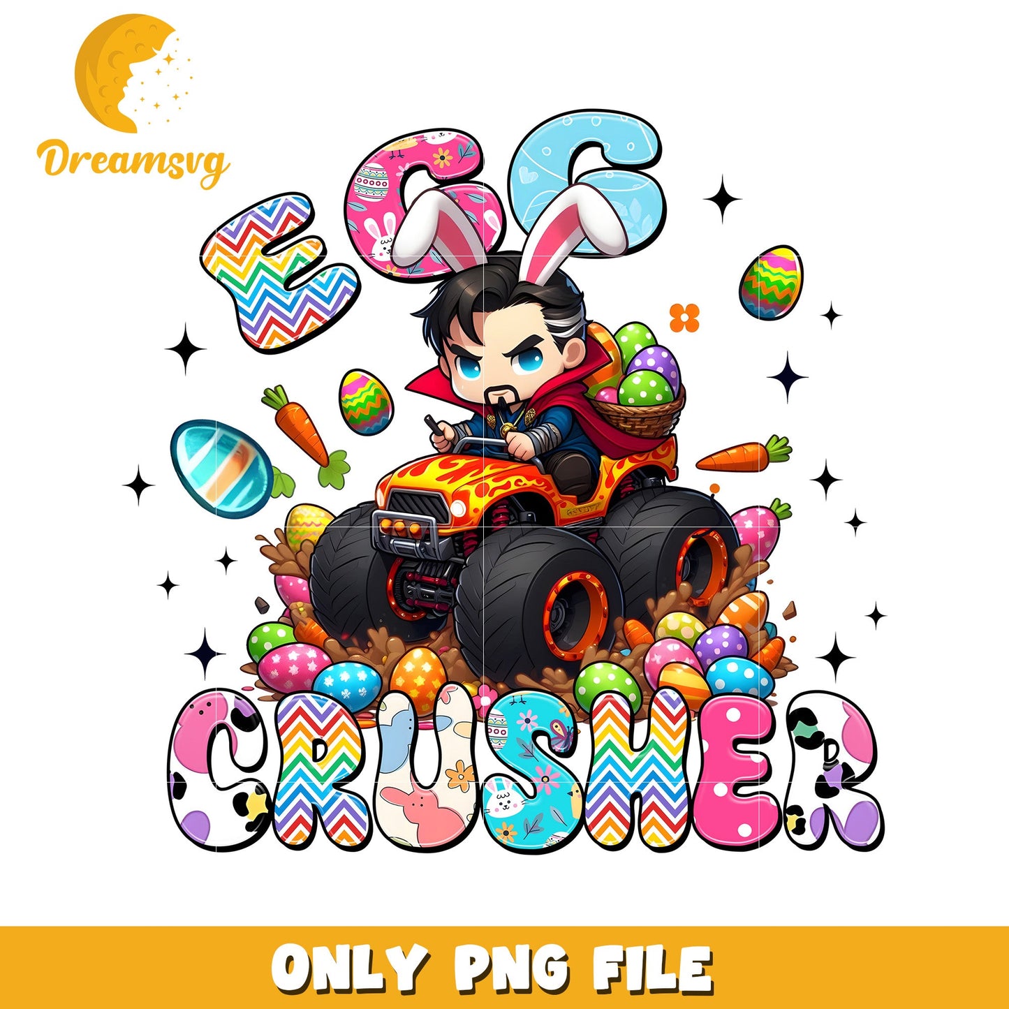 Easter Egg Crusher Dr Strange PNG