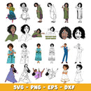 Disney Cartoon Printed Encanto Planar bundle svg,  Disney cartoon svg, Digital download