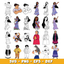 Bundle  Mirabel Encanto bundle svg,  Disney cartoon svg, Digital download