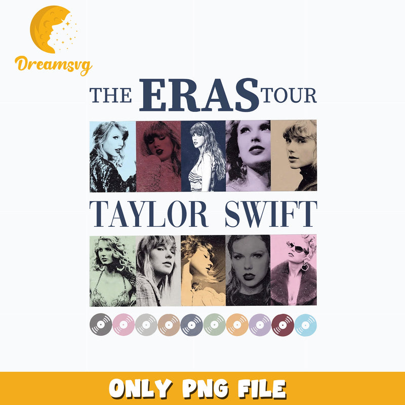 Eras tour banner dics png, the eras tour 2023 png, eras list song png