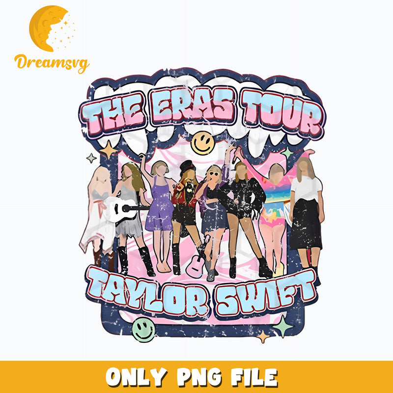 Eras tour showcase png, the eras tour 2023 png, eras list song png