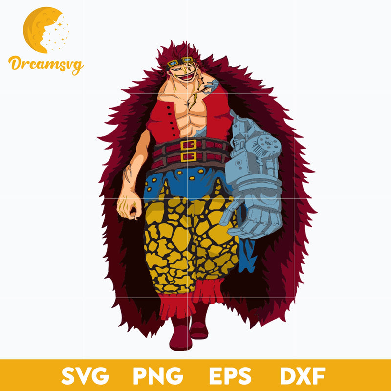 Eustass Kid Svg, One Piece Svg, Anime Svg, One Piece Eustass Kid Svg, file for cricut, Anime svg, png, eps, dxf digital download