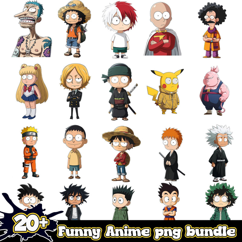 Family Guy Anime Bundle 20+ PNG