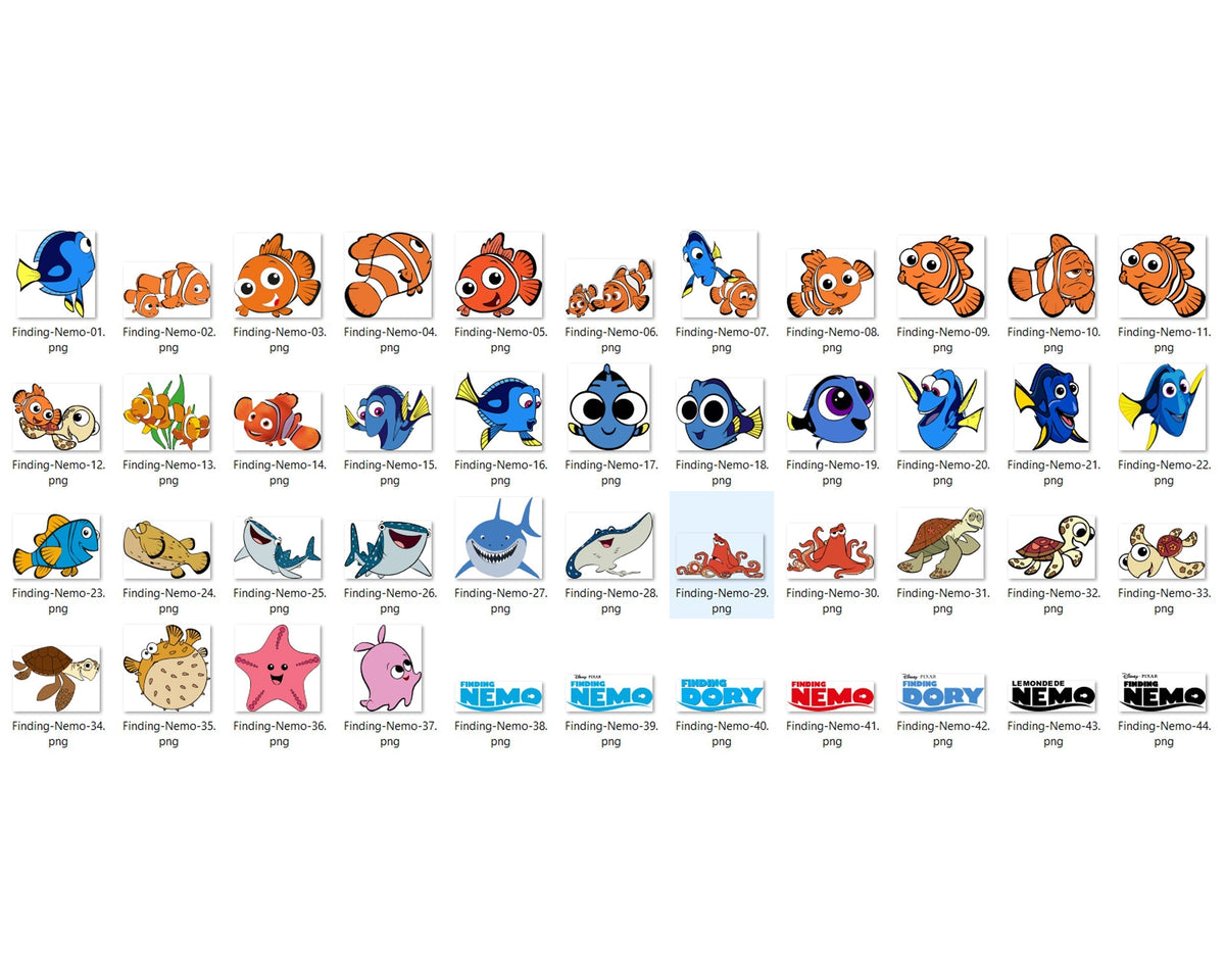 176+ Finding Nemo SVG Bundle, Dory Svg, Nemo Iron On, Nemo Cricut, Nemo Clipart, Dory Clipart, Finding Nemo Png, Dory Png, Cartoon svg, png, dxf, eps digital file