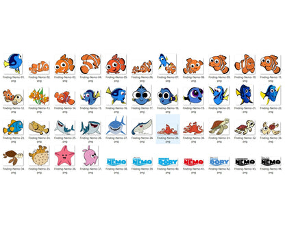 176+ Finding Nemo SVG Bundle, Dory Svg, Nemo Iron On, Nemo Cricut, Nemo Clipart, Dory Clipart, Finding Nemo Png, Dory Png, Cartoon svg, png, dxf, eps digital file
