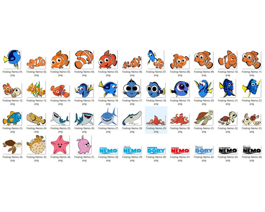 176+ Finding Nemo SVG Bundle, Dory Svg, Nemo Iron On, Nemo Cricut, Nemo Clipart, Dory Clipart, Finding Nemo Png, Dory Png, Cartoon svg, png, dxf, eps digital file