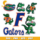 Logo florida gators design bundle svg, florida gators football svg