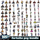 Fortnite Bundle 105+ PNG