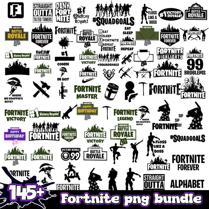 Fortnite Bundle 146+ PNG