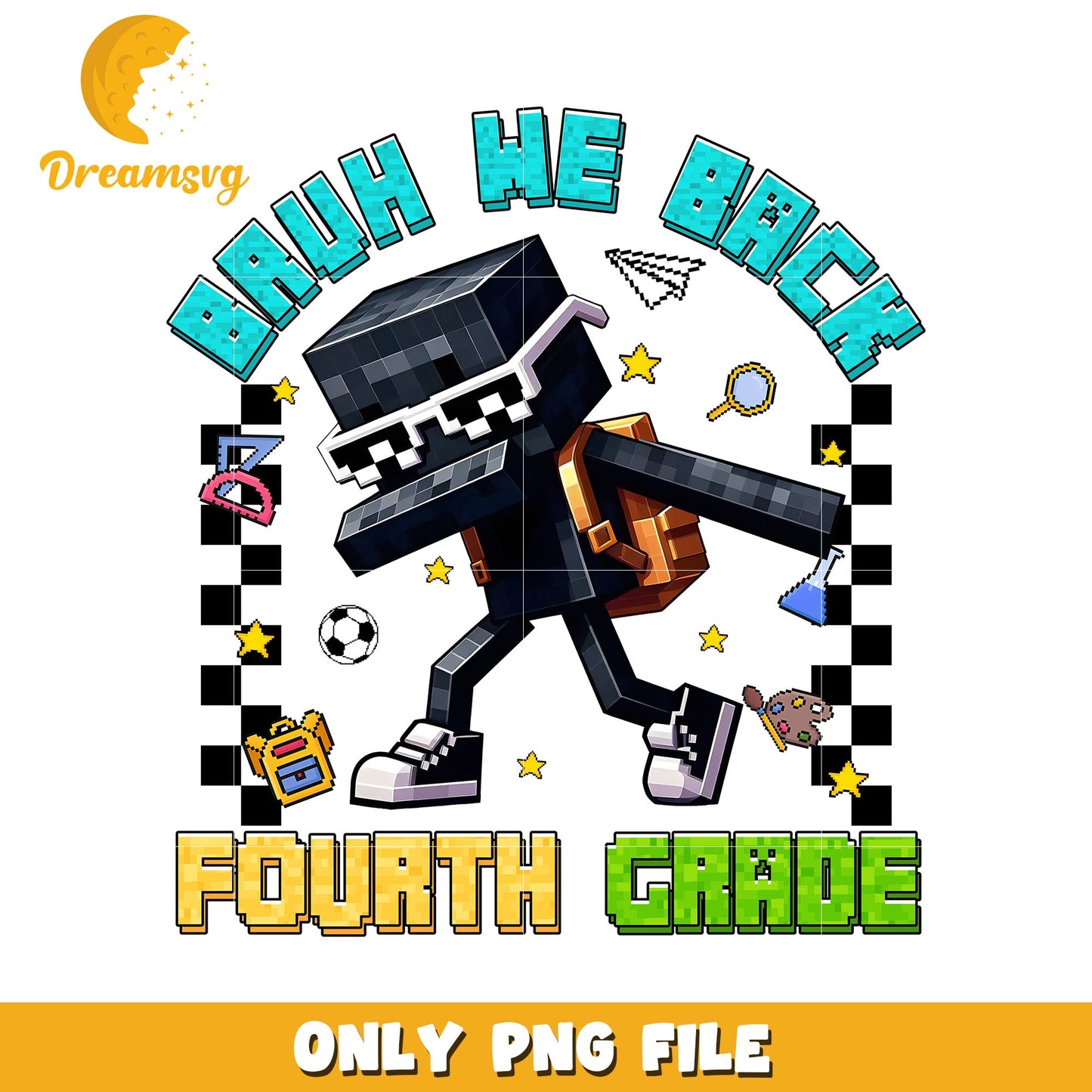 Fourth grade bruh we back png, minecraft movies png, minecraft characters png