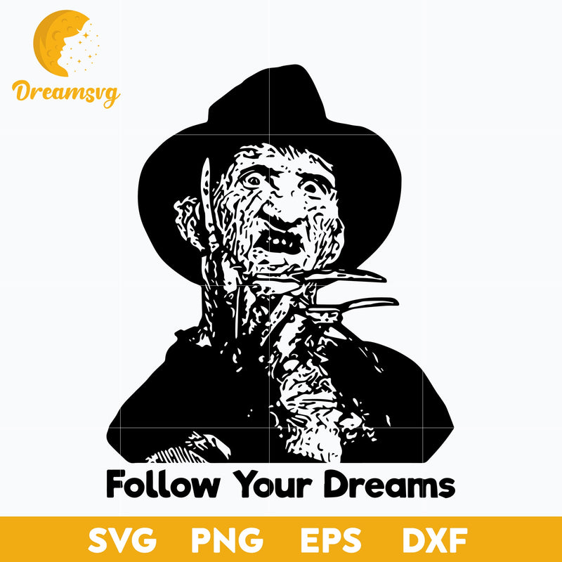 Freddy Krueger Dreams svg, Halloween svg, png, dxf, eps digital file.