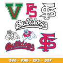 Fresno State Bulldogs Bundle svg, Fresno State Bulldogs logo svg, ncaa svg