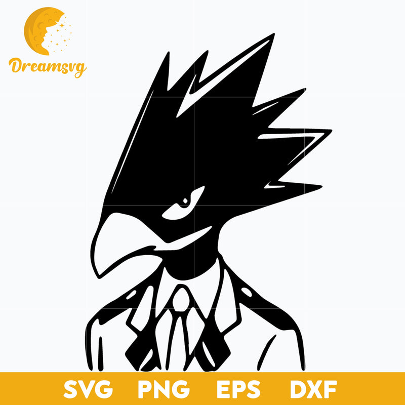 Fumikage Tokoyami Svg ,Class 1 A Student Svg ,Tsukuyomi Svg ,My Hero Academy Svg, file for cricut, Anime svg, png, eps, dxf digital download