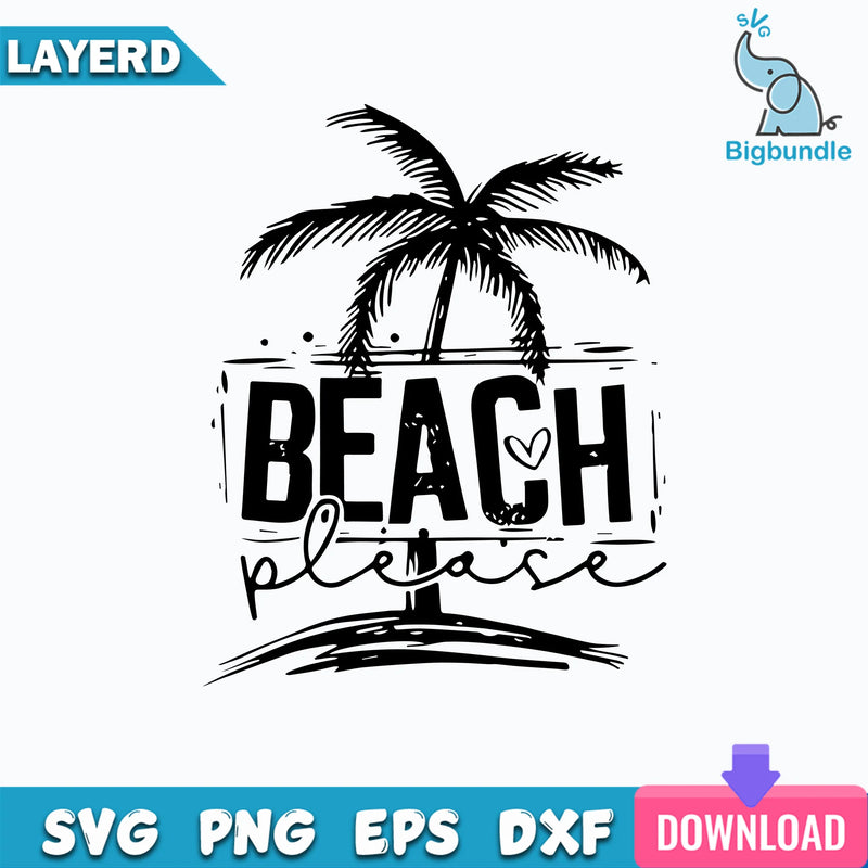 Beach Place Coconut Tree Svg, Beach Svg, Coconut Tree Svg