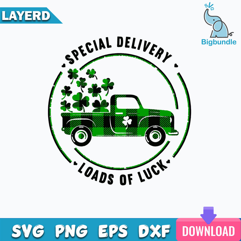 Special Delivery Loads Of Lucks PNG