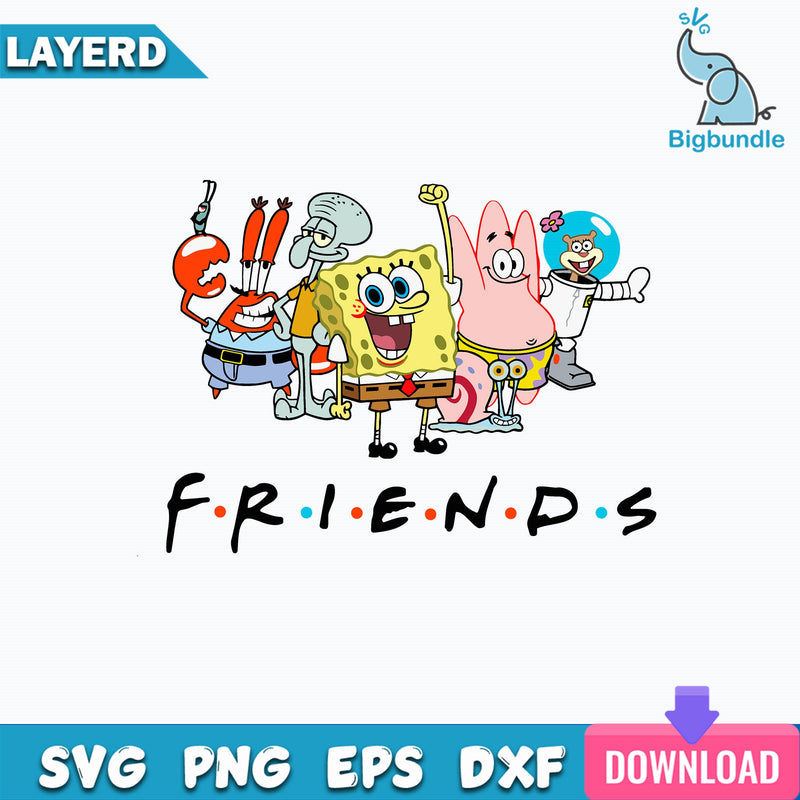 SpongeBob And Friends PNG