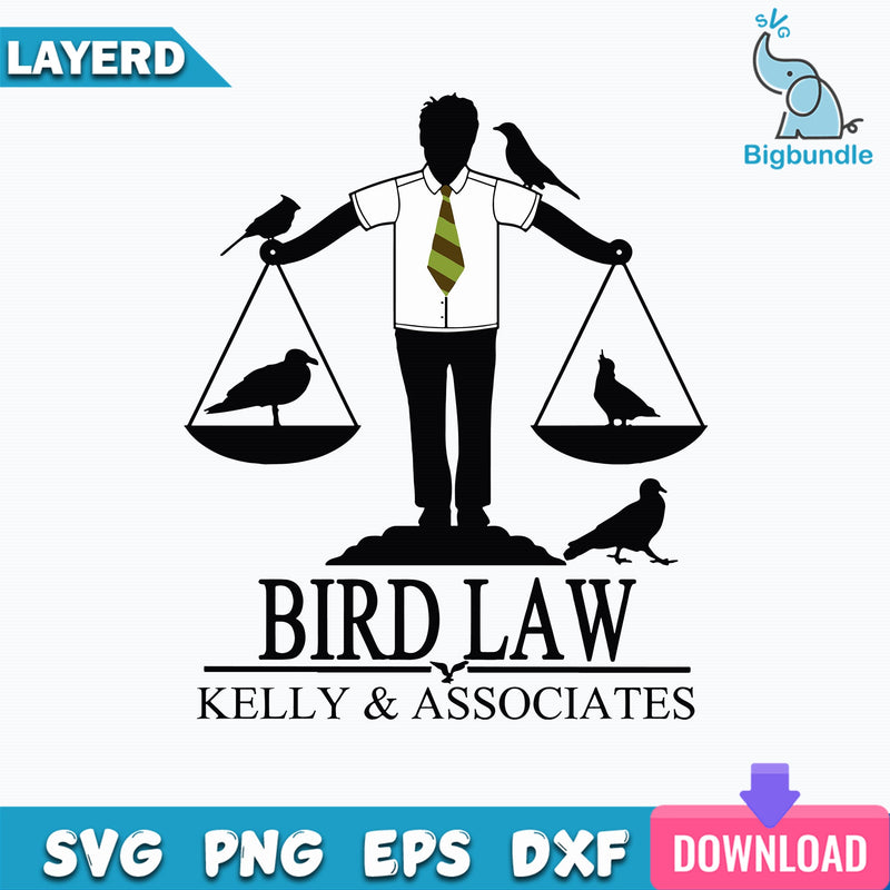 Bird Law Kelly and Assoiciates Svg, Bird Law Svg