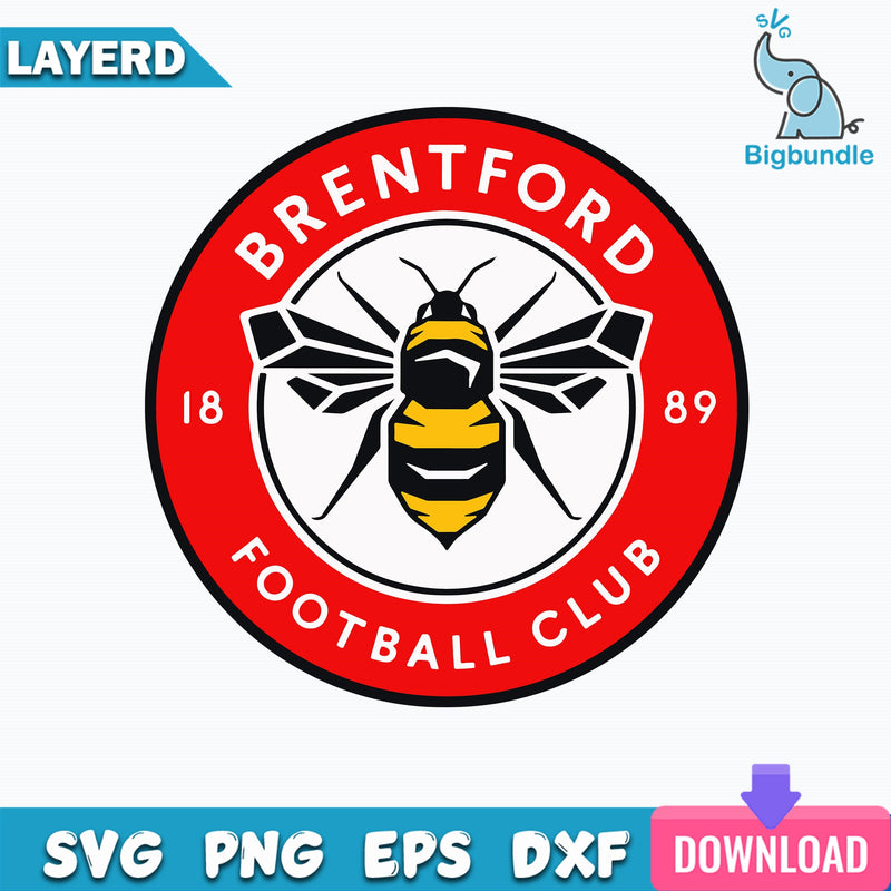 Brentford Football Club Svg, Brentford Svg