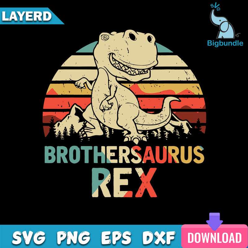 Brothersaurus Rex Svg, T-Rex Svg