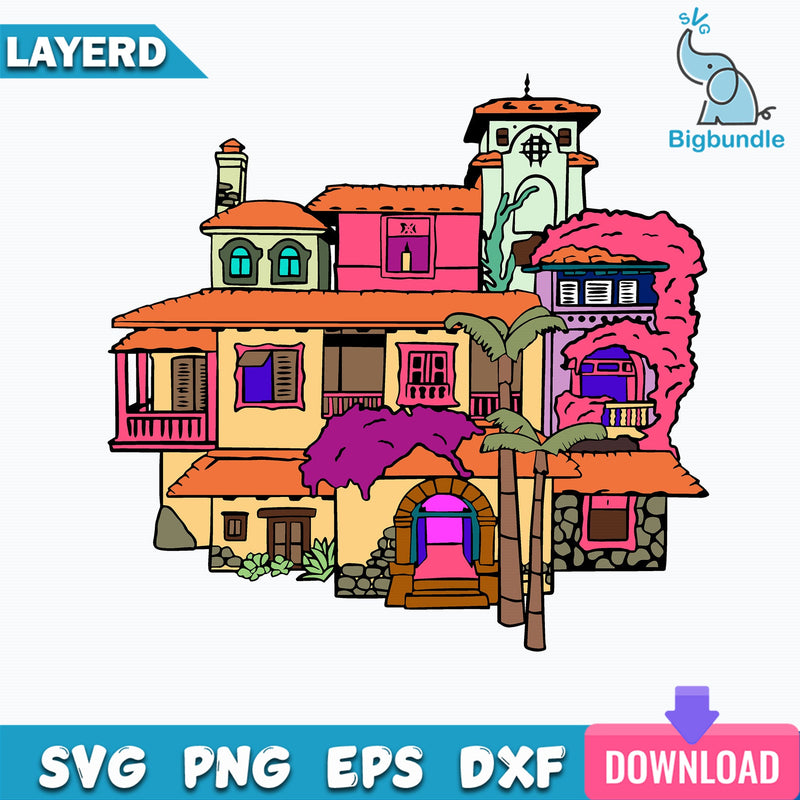 Encanto House Svg, Encanto Svg, Disney Svg