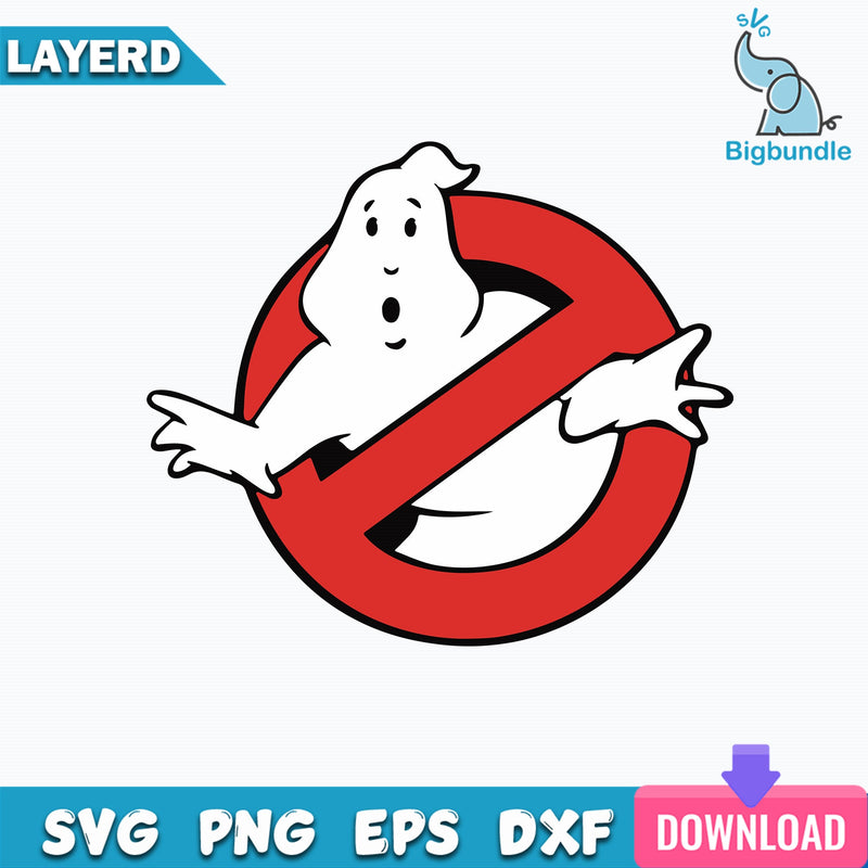 Ghostbusters Logo Svg, Funny Ghost Svg, Funny Svg