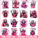 Ghostface Valentine bundle png