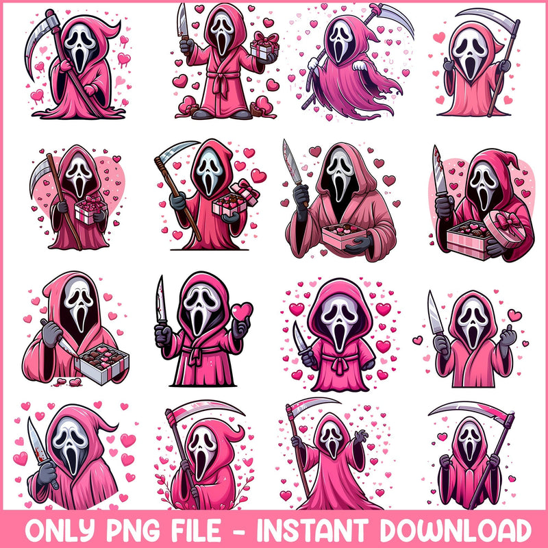 Ghostface Valentine bundle png