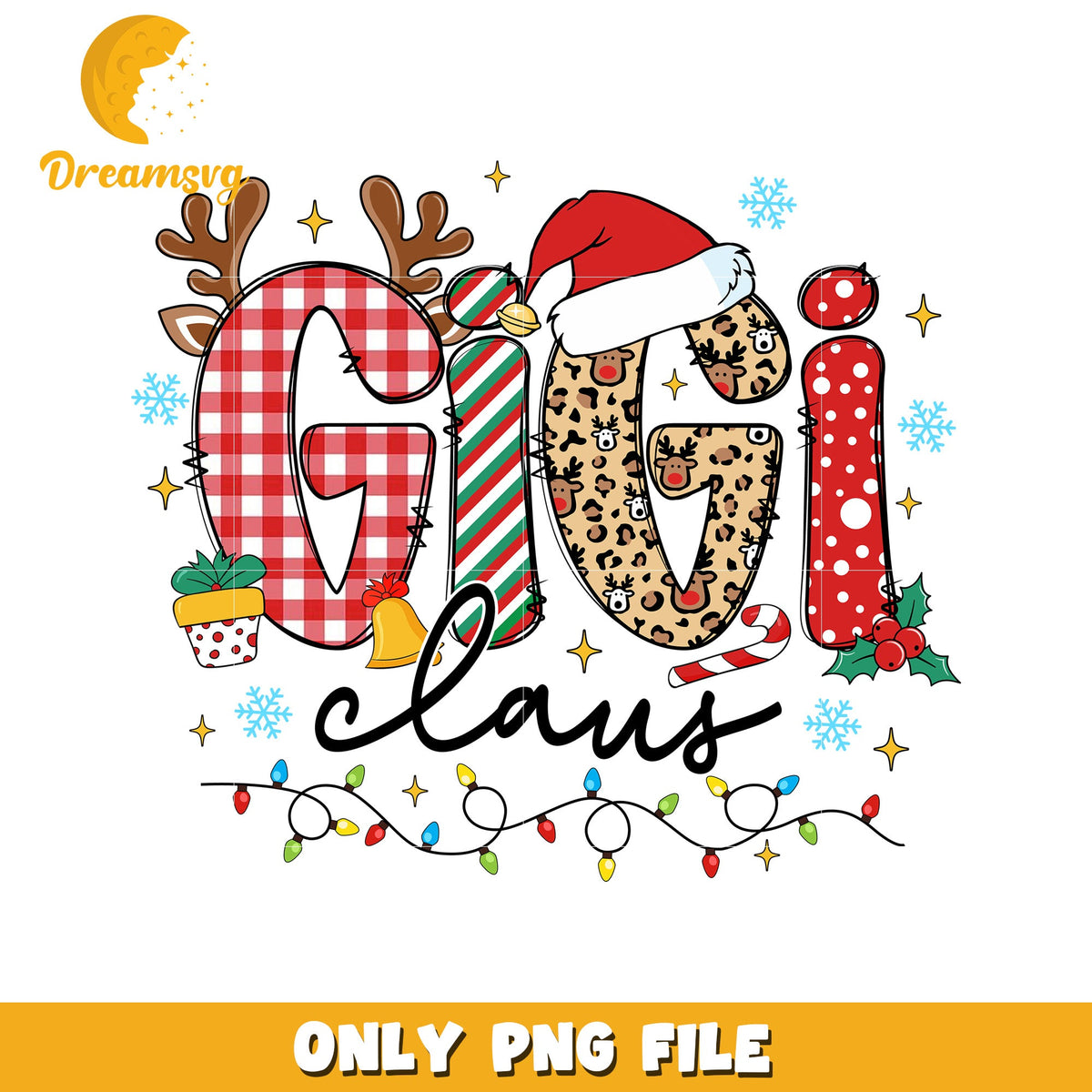 Gigi claus png, christmas season png, disney png