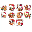 Gingerbread Hello Kitty PNG bundle