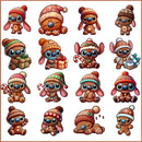 Gingerbread Stitch png bundle
