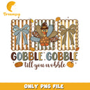 Gobble gobble png, disney celebration png, christmas dream png