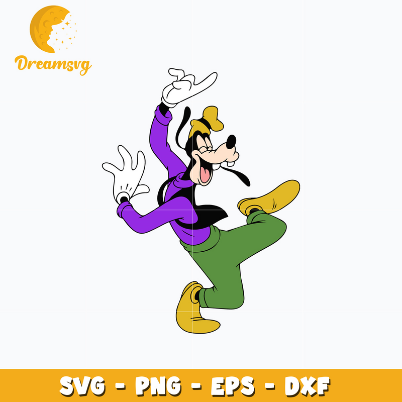 Goffy funny disney world svg