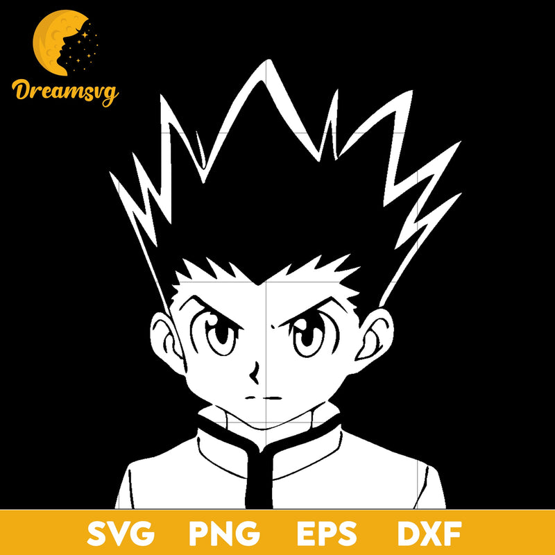 Gon Freecss Hunter x Hunter Svg, Gon Svg, file for cricut, Anime svg, png, eps, dxf digital download