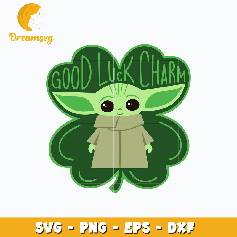 Star Wars Yoda lucky patrick's day svg