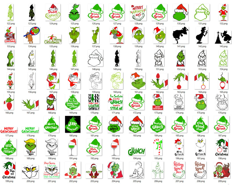 836+ Grinch Bundle SVG, Grinch SVG, Grinch Cutting Image, Christmas Grinch svg, Grinch Cricut, Grinch Cut File, Cartoon svg, png, dxf, eps digital file