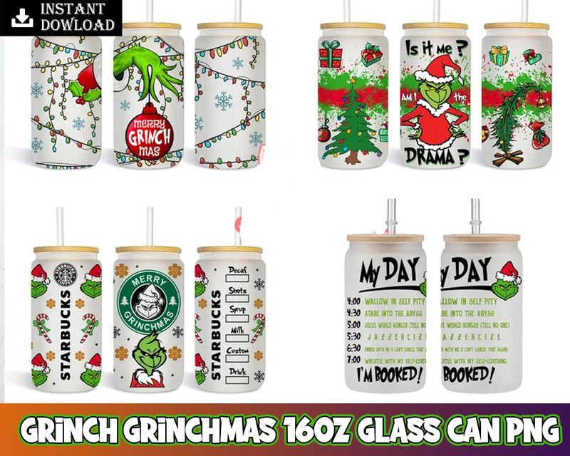 Version 2.0 - Ultimate Grinch Bundle SVG, Grinch SVG, Grinch Cutting Image, Christmas Grinch svg png eps dxf jpg