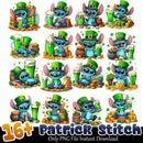Patrick Stitch Beer Bundle PNG 16+ Funny Stitch Patrick PNG Instant Download