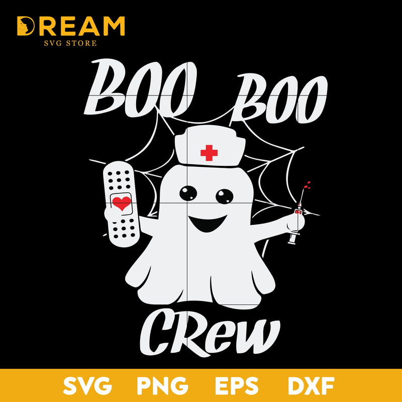 Boo boo crew svg, halloween svg, png, dxf, eps digital file HLW26092012L