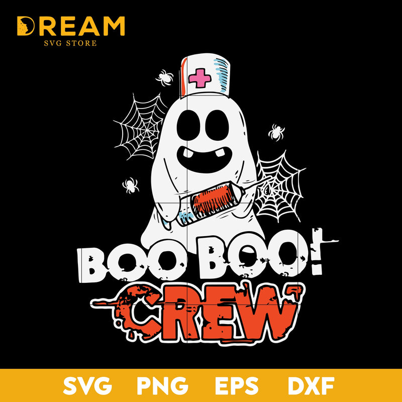 Boo boo crew svg, halloween svg, png, dxf, eps digital file HLW26092015L