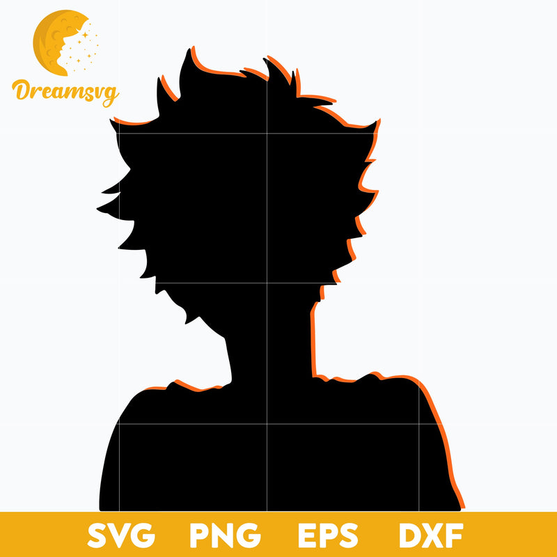 Haikyuu Hinata Shoyo Svg, Haikyuu Setter Svg, Anime Karasuno Svg, file for cricut, Anime svg, png, eps, dxf digital download