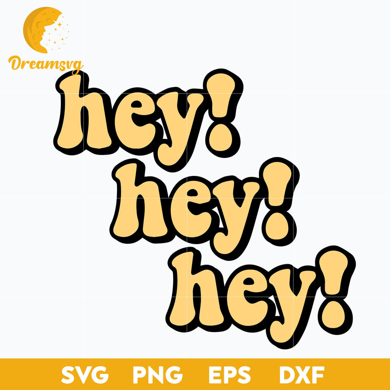 Hailyuu Hey Hey Hey Svg, Funny Quote Svg, file for cricut, Anime svg, png, eps, dxf digital download