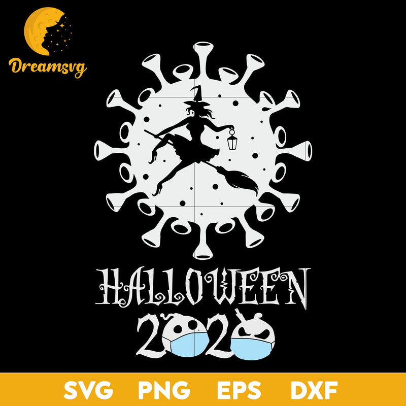 Halloween 2020 Witch Broomstick Witches Quarantine svg, Halloween svg, png, dxf, eps digital file.