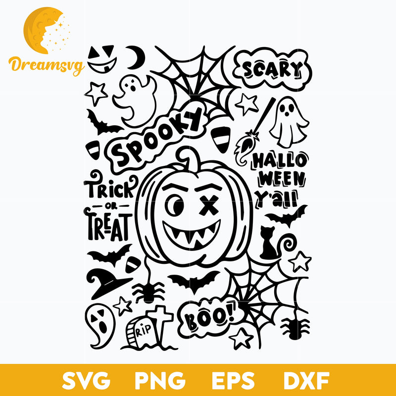 Halloween Character svg, Halloween svg, png, dxf, eps digital file.