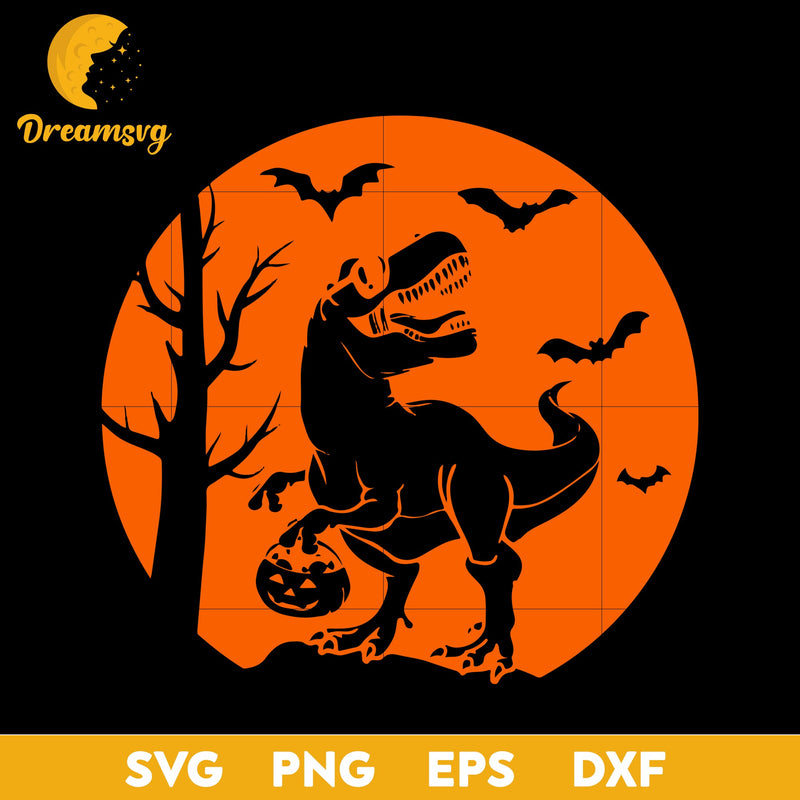 Halloween Dinosaur svg, Halloween svg, png, dxf, eps digital file.