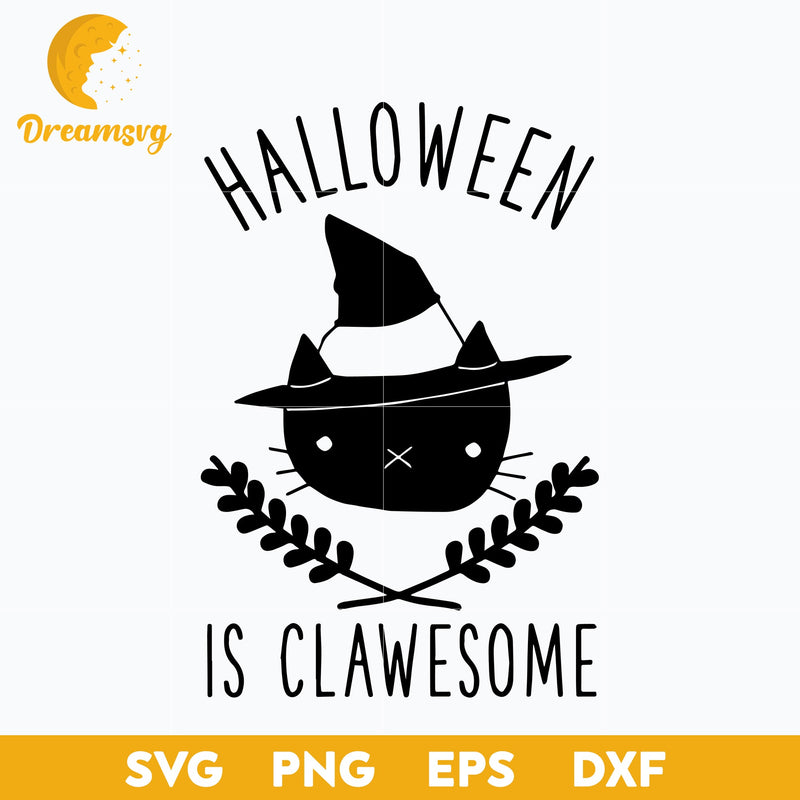 Halloween Is Clawesome svg, Halloween svg, png, dxf, eps digital file.