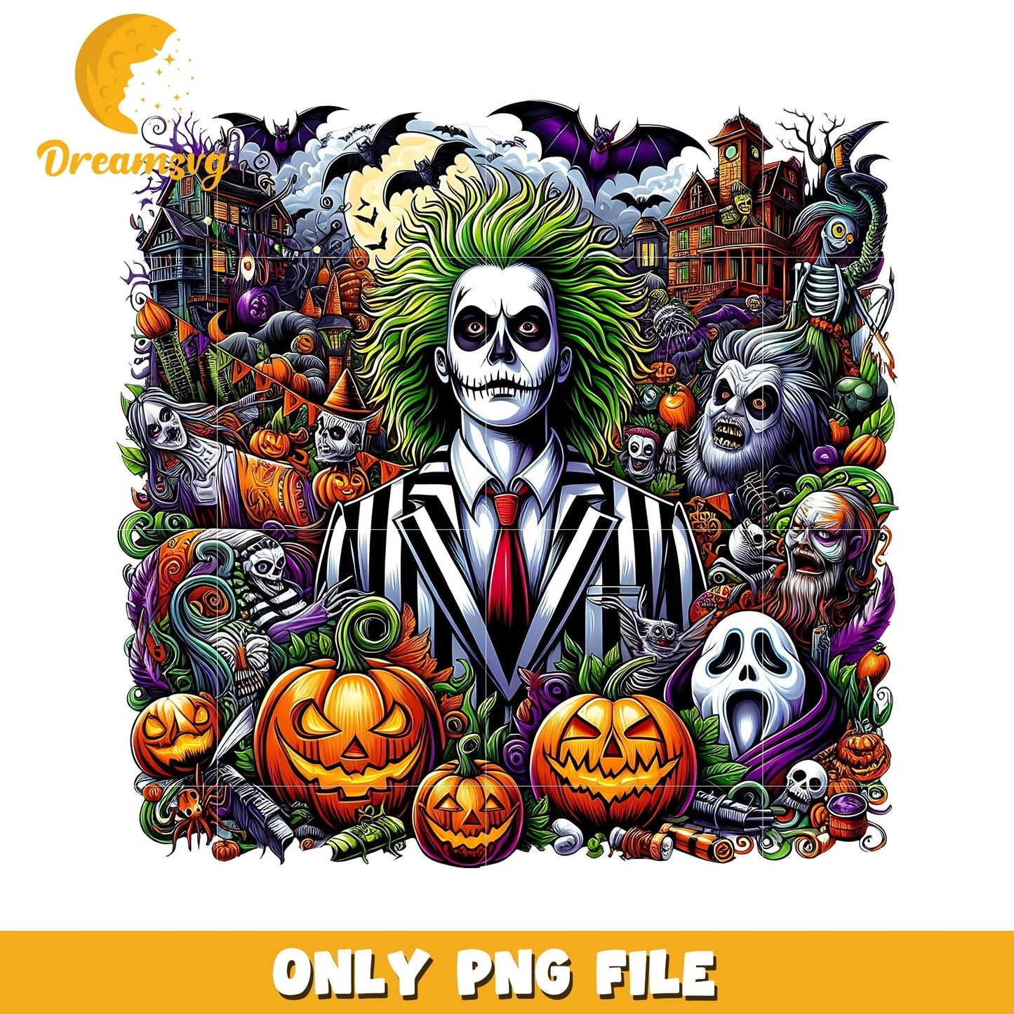Halloween Beetlejuice background png, Beetlejuice halloween movies png