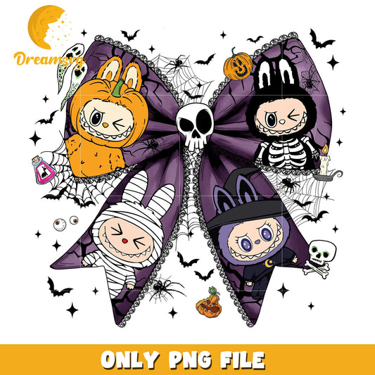 Halloween labubu bowtie png, halloween kills halloween ends png