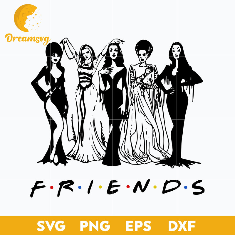 Halloween party Hocus Pocus friends tv show style Classic Ladies svg, Halloween svg, png, dxf, eps digital file.