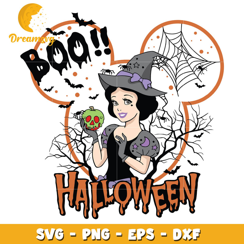 Princess Snow White svg, halloween svg