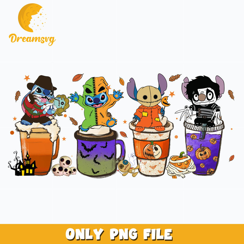 Disney halloween stitch png, Halloween png, Digital download.